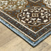 Oriental Weavers Ellington ELL06 Rust/ Blue 7'10"" x 10'10"" Indoor Area Rug EELL06240340ST