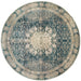 Oriental Weavers Empire 4445S Ivory/ Blue 7'10"" Round Indoor Area Rug E4445S240RDST