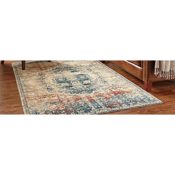 Oriental Weavers Empire 4449H Gold/ Blue 9'10"" x 12'10"" Indoor Area Rug E4449H300390ST