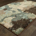 Oriental Weavers Evolution 8011B Blue/ Brown 10' x 13'2"" Indoor Area Rug E8011B305400ST