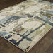 Oriental Weavers Evolution 8027A Blue/ Grey 8'6"" x 11'7"" Indoor Area Rug E8027A260370ST