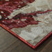 Oriental Weavers Evolution 8028B Red/ Beige 5'3"" x 7'3"" Indoor Area Rug E8028B160230ST