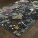 Oriental Weavers Evolution 8029A Navy/ Green 6'7"" x 9'6"" Indoor Area Rug E8029A200300ST