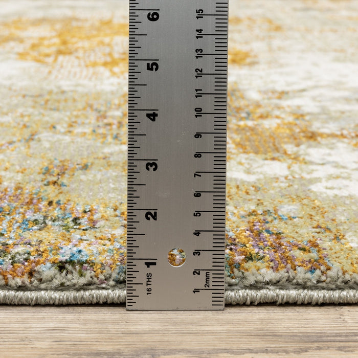 Oriental Weavers Evolution 8031B Gold/ Beige 10' x 13'2"" Indoor Area Rug E8031B305400ST