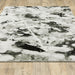Oriental Weavers Evolution 8035B Charcoal/ White 10' x 13'2"" Indoor Area Rug E8035B305400ST