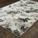 Oriental Weavers Evolution 8035B Charcoal/ White 10' x 13'2"" Indoor Area Rug E8035B305400ST