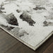 Oriental Weavers Evolution 8035B Charcoal/ White 7'10"" x 10'10"" Indoor Area Rug E8035B240343ST