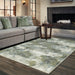 Oriental Weavers Evolution 8039E Blue/ Green 8'6"" x 11'7"" Indoor Area Rug E8039E260370ST