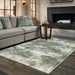 Oriental Weavers Evolution 8039E Blue/ Green 7'10"" x 10'10"" Indoor Area Rug E8039E240343ST