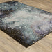 Oriental Weavers Evolution 0958A Midnight/ Purple 7'10"" x 10'10"" Indoor Area Rug E0958A240343ST