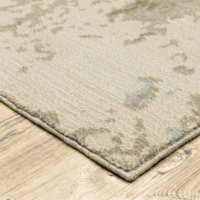 Oriental Weavers Evolution 0960A Beige/ Grey 7'10"" x 10'10"" Indoor Area Rug E0960A240343ST