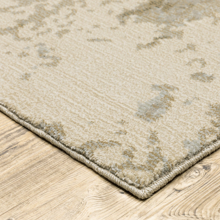 Oriental Weavers Evolution 0960A Beige/ Grey 5'3"" x 7'3"" Indoor Area Rug E0960A160230ST