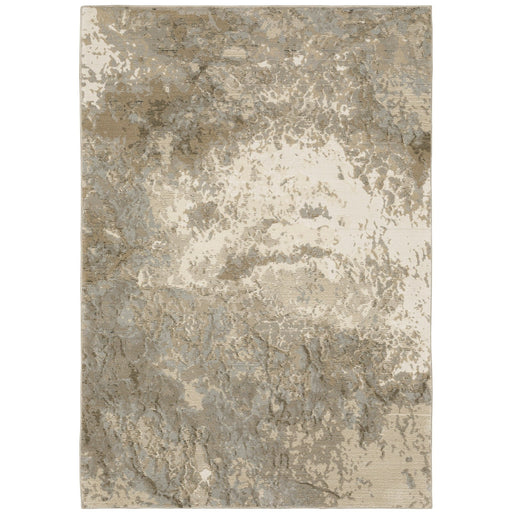 Oriental Weavers Evolution 0960A Beige/ Grey 10' x 13'2"" Indoor Area Rug E0960A3605400ST