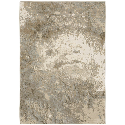 Oriental Weavers Evolution 0960A Beige/ Grey 5'3"" x 7'3"" Indoor Area Rug E0960A160230ST
