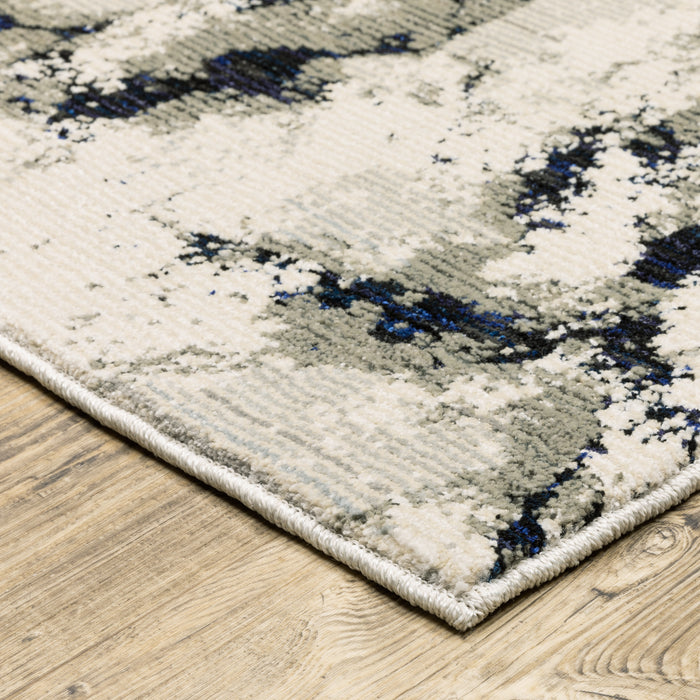 Oriental Weavers Evolution 0978A Ivory/ Beige 7'10"" x 10'10"" Indoor Area Rug E0978A240343ST