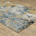 Oriental Weavers Evolution 0980A Blue/ Gold 8'6"" x 11'7"" Indoor Area Rug E0980A260370ST