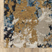 Oriental Weavers Evolution 0980A Blue/ Gold 7'10"" x 10'10"" Indoor Area Rug E0980A240343ST