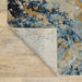Oriental Weavers Evolution 0980A Blue/ Gold 7'10"" x 10'10"" Indoor Area Rug E0980A240343ST
