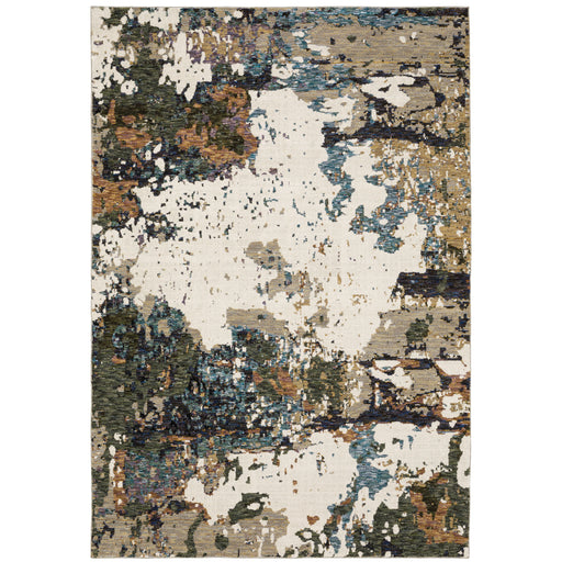 Oriental Weavers Evolution 0981A Ivory/ Multi 10' x 13'2"" Indoor Area Rug E0981A305400ST