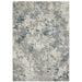Oriental Weavers Evolution 0984D Grey/ Blue 8'6"" x 11'7"" Indoor Area Rug E0984D260370ST