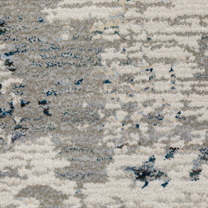 Oriental Weavers Evolution 0984D Grey/ Blue 5'3"" x 7'3"" Indoor Area Rug E0984D160230ST