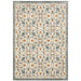 Oriental Weavers Fiona 001Y6 Grey/ Beige 7'10"" x 10' Indoor Area Rug F001Y6240305ST