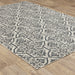 Oriental Weavers Fiona 4929A Ivory/ Blue 9'10"" x 12'10"" Indoor Area Rug F4929A300390ST
