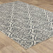 Oriental Weavers Fiona 4929A Ivory/ Blue 7'10"" x 10' Indoor Area Rug F4929A240305ST