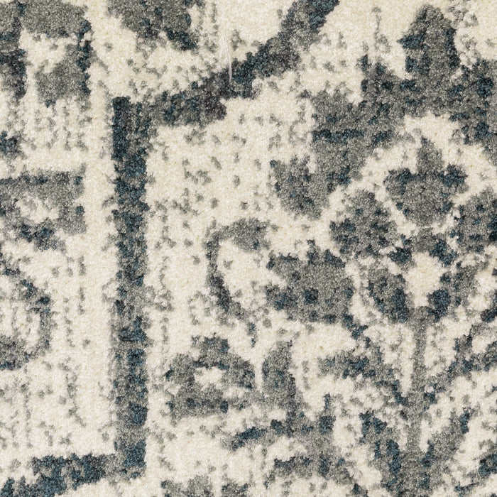 Oriental Weavers Fiona 4929A Ivory/ Blue 7'10"" x 10' Indoor Area Rug F4929A240305ST