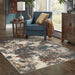 Oriental Weavers Fiona 532W6 Beige/ Multi 7'10"" x 10' Indoor Area Rug F532W6240305ST