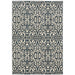 Oriental Weavers Fiona 5501B Blue/ Ivory 7'10"" x 10' Indoor Area Rug F5501B240305ST