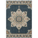 Oriental Weavers Fiona 5570X Blue/ Beige 9'10"" x 12'10"" Indoor Area Rug F5570X300390ST