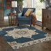 Oriental Weavers Fiona 5570X Blue/ Beige 9'10"" x 12'10"" Indoor Area Rug F5570X300390ST