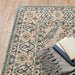 Oriental Weavers Fiona 8020W Beige/ Blue 7'10"" x 10' Indoor Area Rug F8020W240305ST