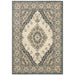 Oriental Weavers Fiona 8020W Beige/ Blue 9'10"" x 12'10"" Indoor Area Rug F8020W300390ST