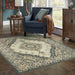 Oriental Weavers Fiona 8020W Beige/ Blue 7'10"" x 10' Indoor Area Rug F8020W240305ST