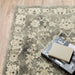 Oriental Weavers Florence 1002E Grey/ Beige 7'10"" x 10'10"" Indoor Area Rug F1002E240330ST