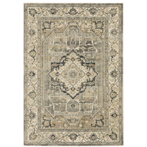 Oriental Weavers Florence 1805X Beige/ Grey 9'10"" x 12'10"" Indoor Area Rug F1805X300390ST