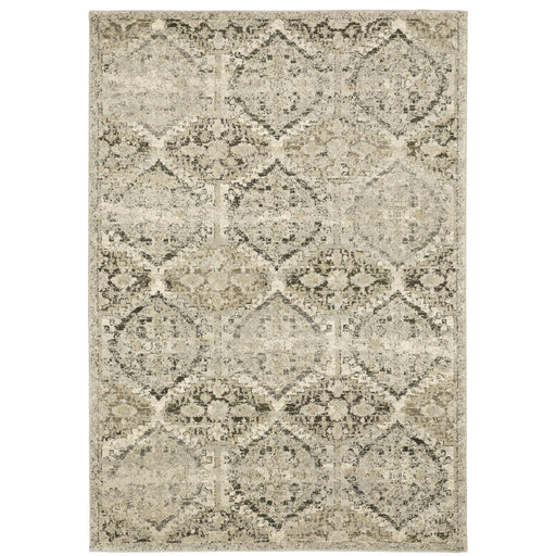 Oriental Weavers Florence 270H6 Ivory/ Grey 6'7"" x 9'6"" Indoor Area Rug F270H6200290ST
