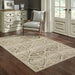 Oriental Weavers Florence 270H6 Ivory/ Grey 6'7"" x 9'6"" Indoor Area Rug F270H6200290ST