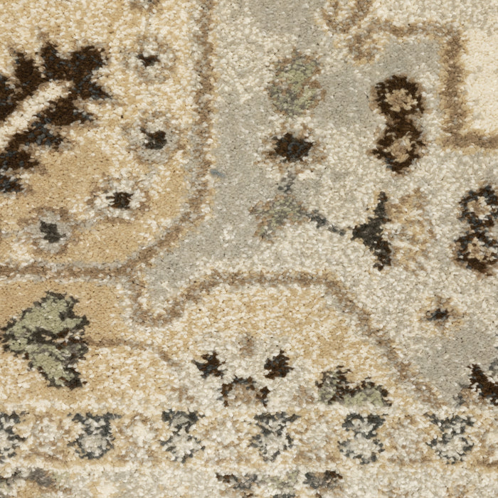 Oriental Weavers Florence 4332X Beige/ Grey 9'10"" x 12'10"" Indoor Area Rug F4332X300390ST