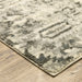 Oriental Weavers Florence 4333W Charcoal/ Ivory 7'10"" x 10'10"" Indoor Area Rug F4333W240330ST