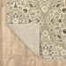 Oriental Weavers Florence 4334E Sage/ Ivory 7'10"" x 10'10"" Indoor Area Rug F4334E240330ST