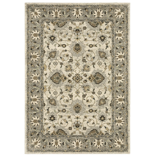 Oriental Weavers Florence 5508I Beige/ Grey 9'10"" x 12'10"" Indoor Area Rug F5508I300390ST