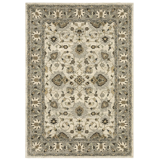 Oriental Weavers Florence 5508I Beige/ Grey 7'10"" x 10'10"" Indoor Area Rug F5508I240330ST
