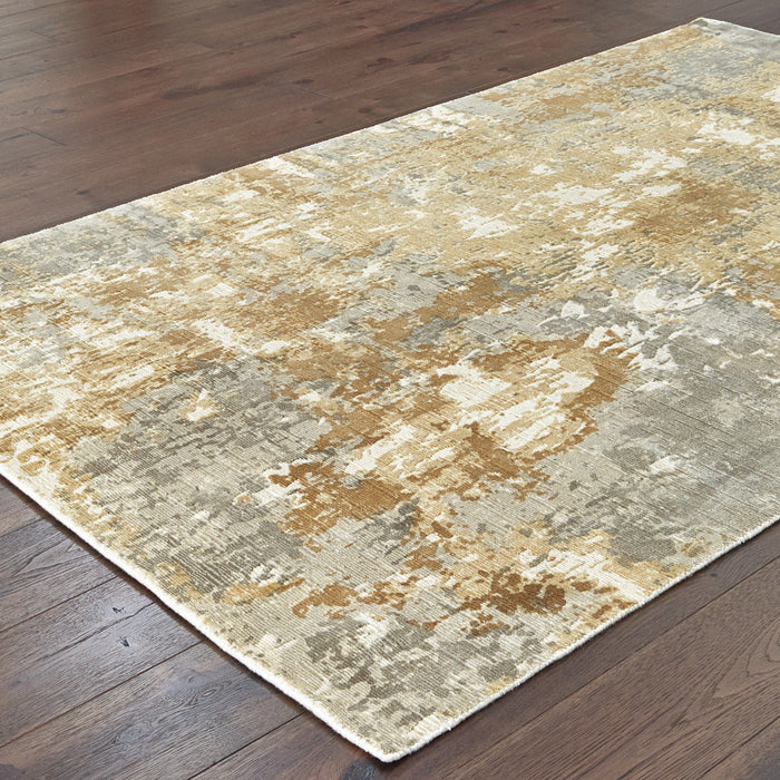 Oriental Weavers Formations 70003 Grey/ Brown 9' x 12' Indoor Area Rug F70003275365ST