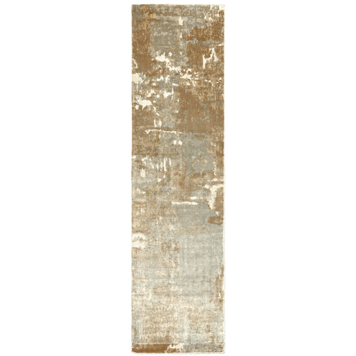 Oriental Weavers Formations 70003 Grey/ Brown 2'6"" x 10' Indoor Area Rug F70003076305ST