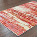 Oriental Weavers Formations 70004 Pink/ Red 9' x 12' Indoor Area Rug F7004275365ST