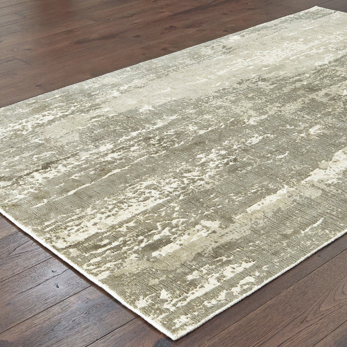 Oriental Weavers Formations 70006 Grey/ Ivory 9' x 12' Indoor Area Rug F70006275365ST
