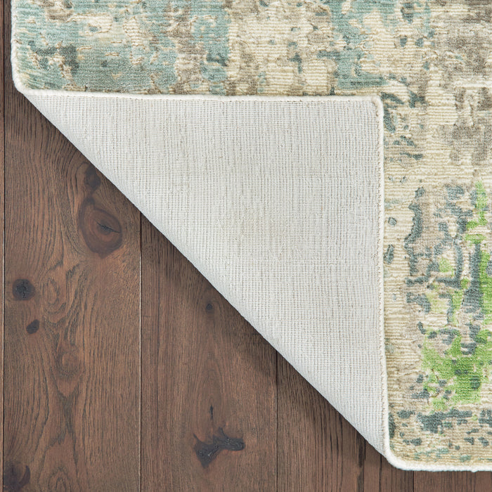 Oriental Weavers Formations 70007 Blue/ Green 6' x 9' Indoor Area Rug F70007183275ST